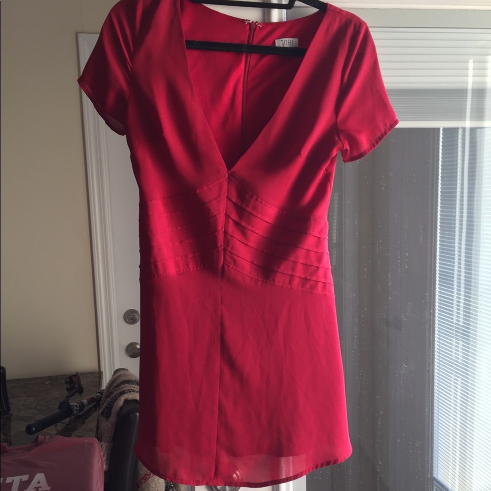 Red Tobi dress